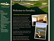 Paradise Inn + Vacation Homes: Web site
