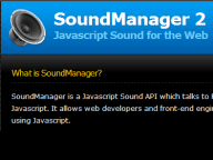SoundManager 2 project page
